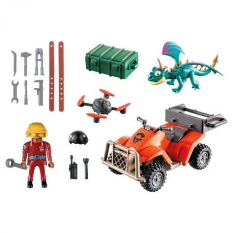 Playmobil - Dragons: Vehiculul Lui Icaris Si Phil - poza 4