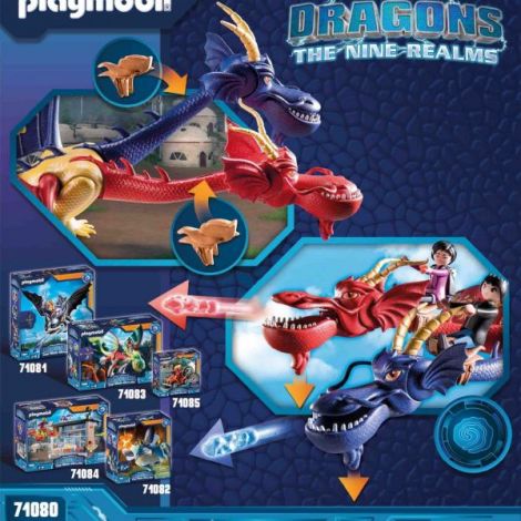 Playmobil - Dragons: Wu & Wei & Jun - poza 3