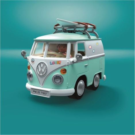 Playmobil - Duba camping de colectie Volkswagen T1 - poza 5