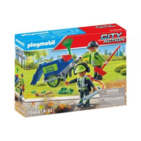 Playmobil - Echia De Curatare Strazi - poza 3