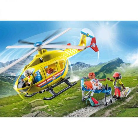 Playmobil - Elicopter Galben De Salvare - poza 1
