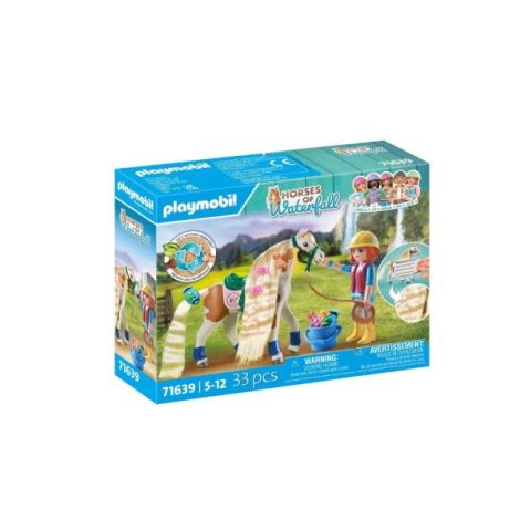 Playmobil - Ellie si cal cu par - poza 2