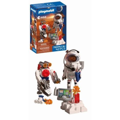 Playmobil - ESA Astronaut si robot - poza 1