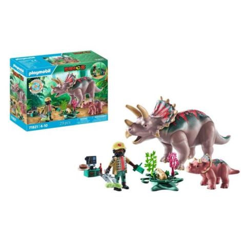 Playmobil - Familia Triceratops - poza 1
