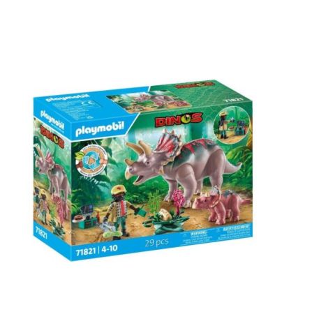 Playmobil - Familia Triceratops - poza 2
