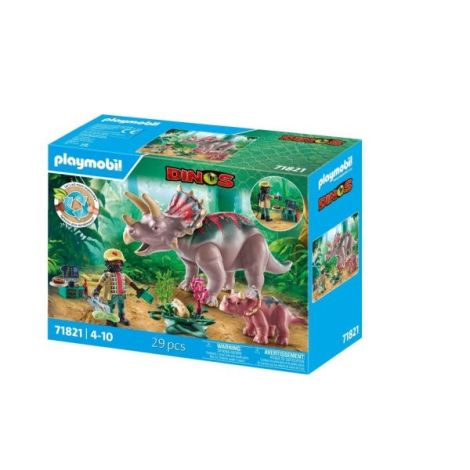 Playmobil - Familia Triceratops - poza 3
