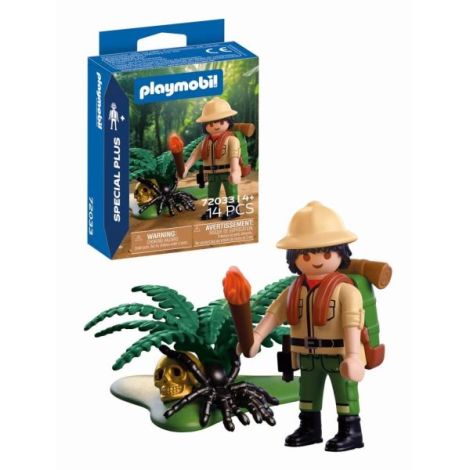 Playmobil - Figurina aventurier cu accesorii - poza 1