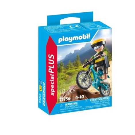 Playmobil - Figurina ciclist montan - poza 2