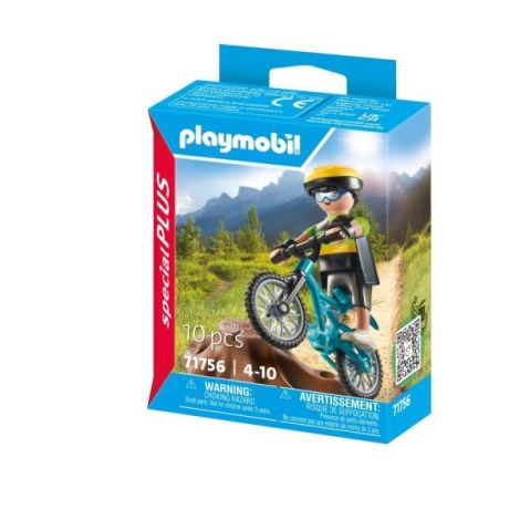 Playmobil - Figurina ciclist montan - poza 3