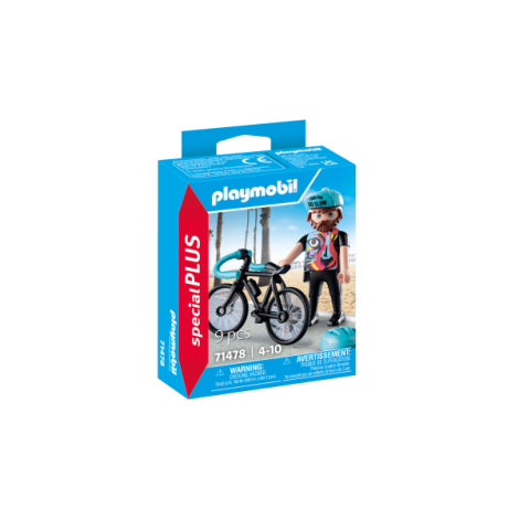 Playmobil-FIGURINA CICLISTUL PAUL