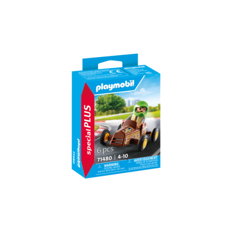 Playmobil-FIGURINA COPIL CU KART - poza 1