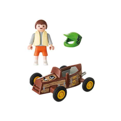 Playmobil-FIGURINA COPIL CU KART - poza 2