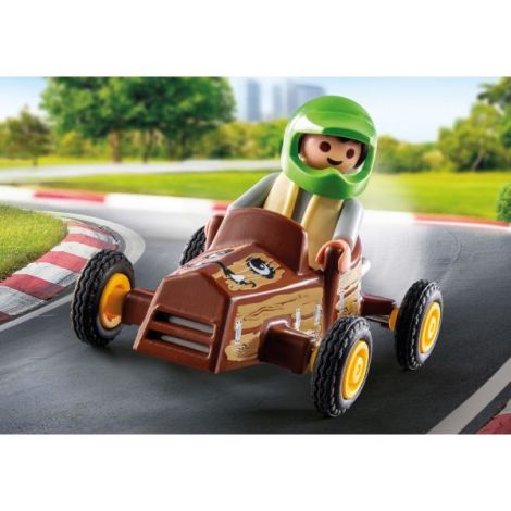 Playmobil-FIGURINA COPIL CU KART - poza 3