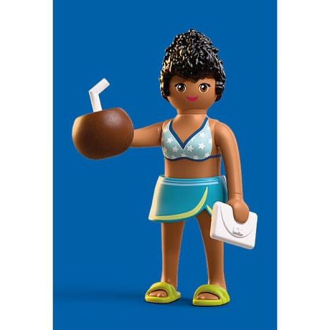 Playmobil - Figurina femeie in vacanta la plaja - poza 5