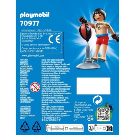 PLAYMOBIL - FIGURINA LUPTATOR DE BOX - poza 3