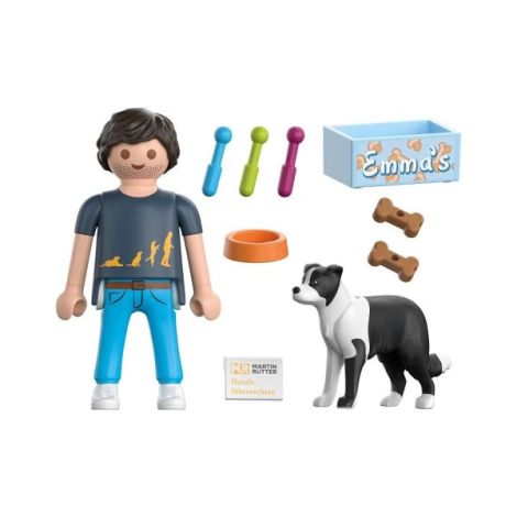 Playmobil - Figurina Martin dresorul de caini - poza 3