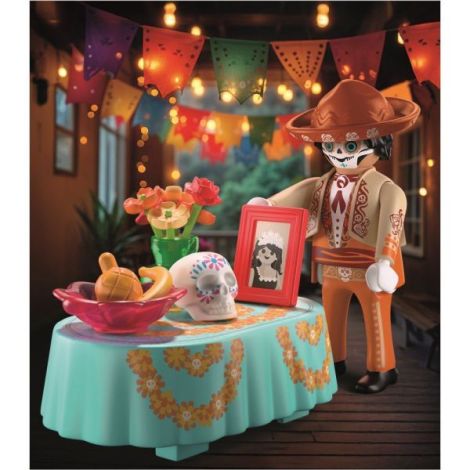 Playmobil - Figurina mexicana ziua mortilor - poza 4