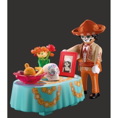 Playmobil - Figurina mexicana ziua mortilor - poza 5
