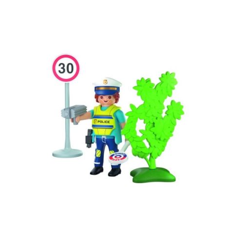 Playmobil - Figurina politist cu radar - poza 3