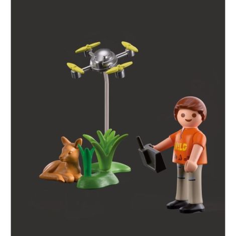 Playmobil - Figurina salvator cu drona - poza 5