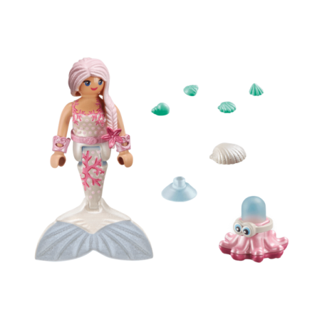 Playmobil-FIGURINA SIRENA CU CARACATITA - poza 2