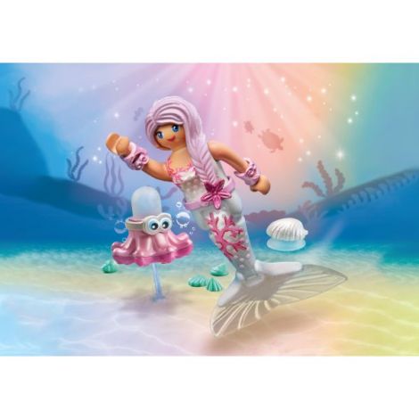 Playmobil-FIGURINA SIRENA CU CARACATITA - poza 3
