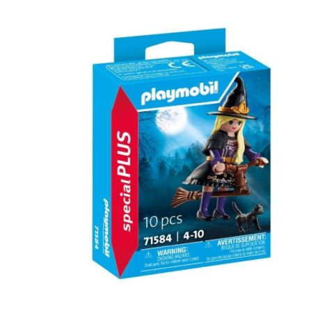 Playmobil - Figurina vrajitoare cu pisica - poza 1