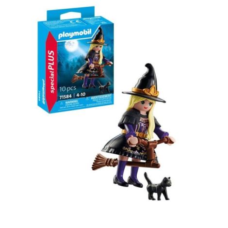 Playmobil - Figurina vrajitoare cu pisica - poza 3