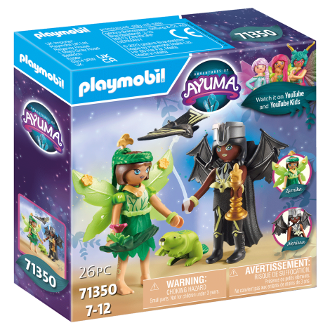 PLAYMOBIL - FOREST FAIRY SI BAT FAIRY CU ANIMALUTE - poza 1
