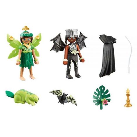 PLAYMOBIL - FOREST FAIRY SI BAT FAIRY CU ANIMALUTE - poza 3