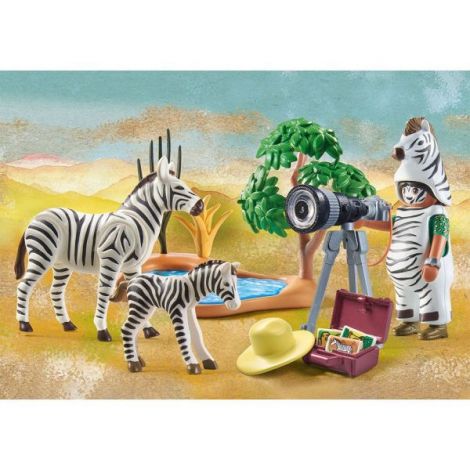 PLAYMOBIL - FOTOGRAF SI ZEBRE - poza 1
