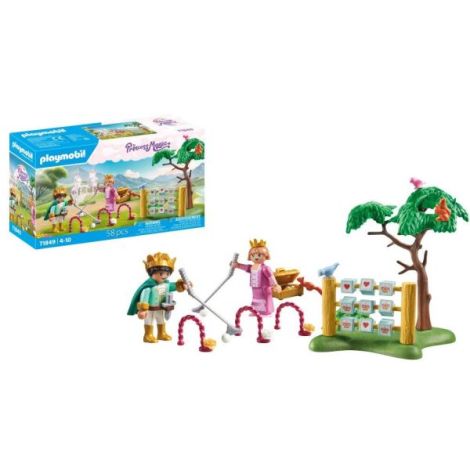 Playmobil - Gradina castelului cu jocuri regale - poza 1