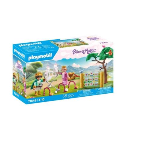 Playmobil - Gradina castelului cu jocuri regale - poza 2