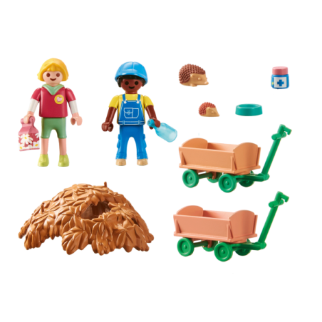 Playmobil-INGRIJIREA FAMILIEI DE ARICI - poza 2