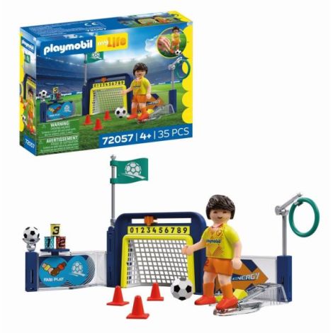 Playmobil - Jucarie de rol arena de antrenament fotbal - poza 1