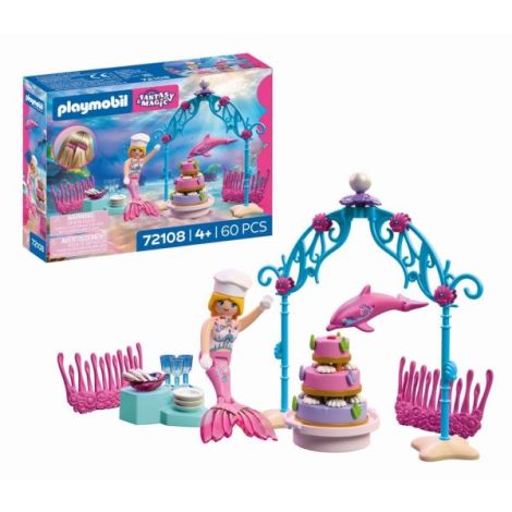 Playmobil - Jucarie de rol Bufet pentru nunta subacvatica - poza 2