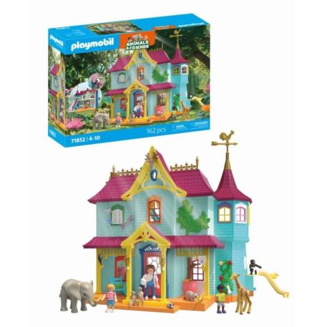 Playmobil - Jucarie de rol Conacul animalelor - poza 1