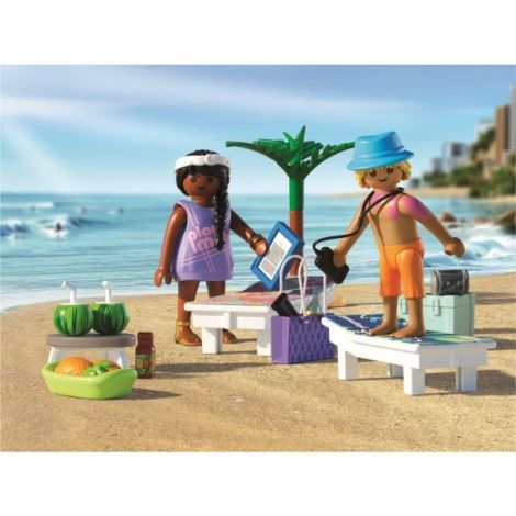 Playmobil - Jucarie de rol Cuplu de tineri la plaja - poza 4