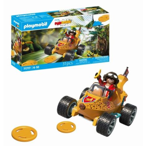 Playmobil - Jucarie de rol Cursa cu Banana - poza 1