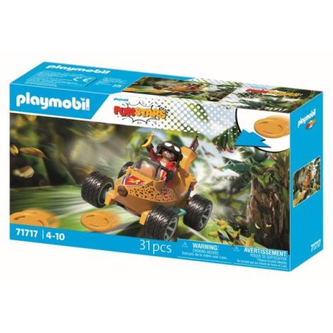 Playmobil - Jucarie de rol Cursa cu Banana - poza 3