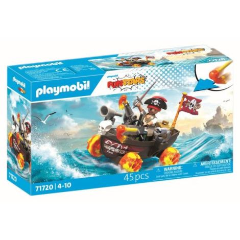 Playmobil - Jucarie de rol Cursa cu barca piratilor - poza 2