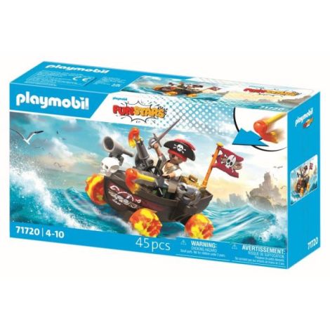 Playmobil - Jucarie de rol Cursa cu barca piratilor - poza 3