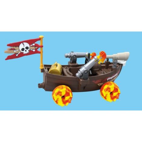 Playmobil - Jucarie de rol Cursa cu barca piratilor - poza 5