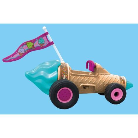Playmobil - Jucarie de rol Cursa cu cornetul de inghetata - poza 5