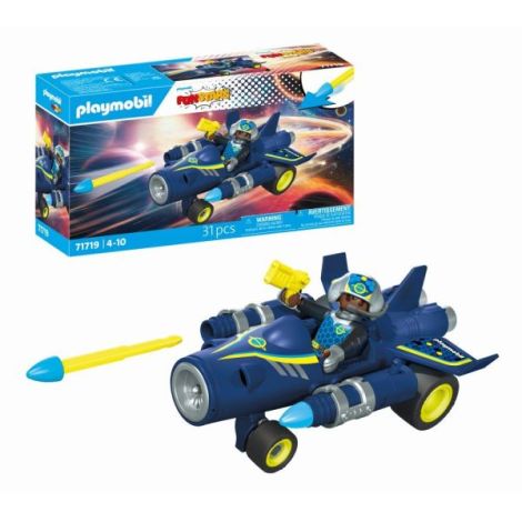 Playmobil - Jucarie de rol Cursa cu naveta spatiala - poza 1