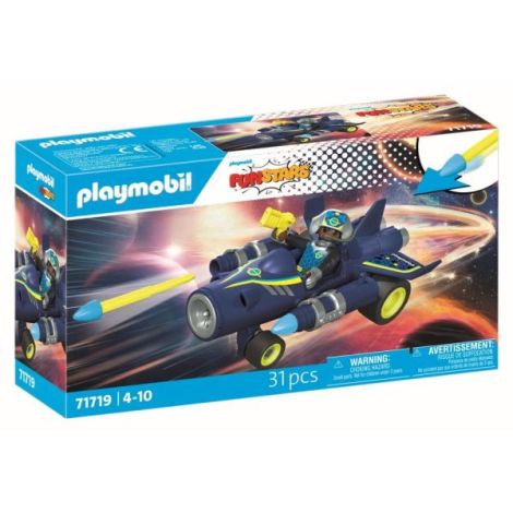 Playmobil - Jucarie de rol Cursa cu naveta spatiala - poza 2