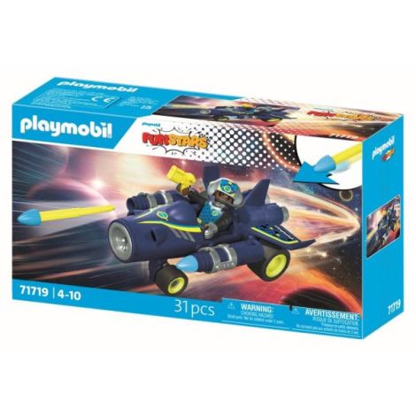 Playmobil - Jucarie de rol Cursa cu naveta spatiala - poza 3