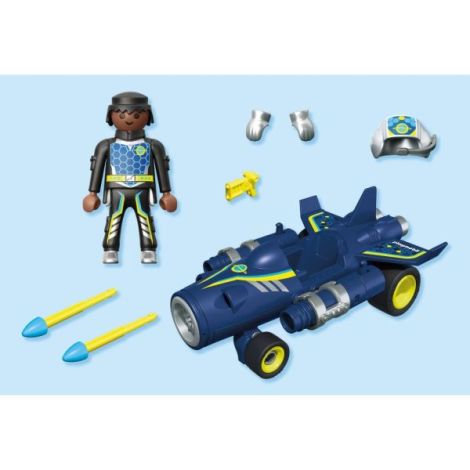 Playmobil - Jucarie de rol Cursa cu naveta spatiala - poza 4