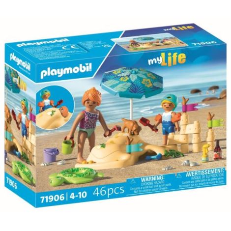 Playmobil - Jucarie de rol Distractie in familie la plaja - poza 2
