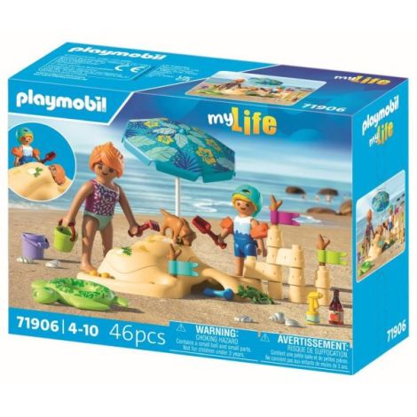 Playmobil - Jucarie de rol Distractie in familie la plaja - poza 3